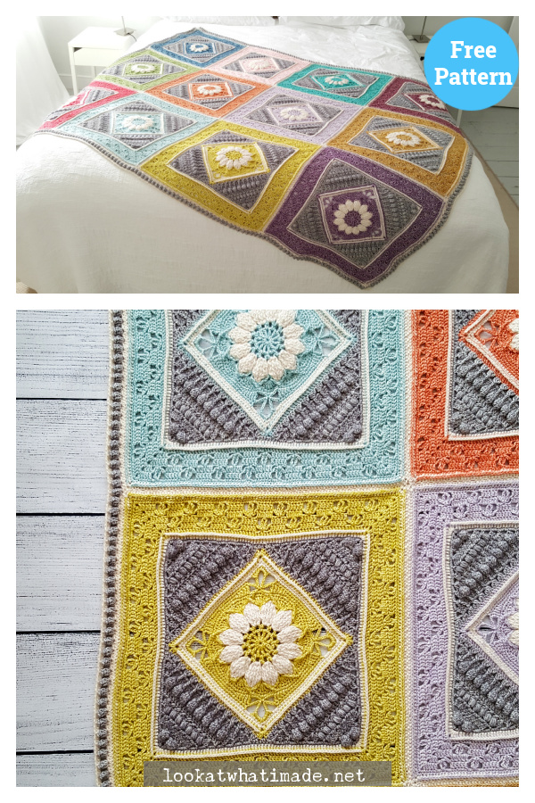 Charlotte’s Dream Blanket Crochet Free Pattern