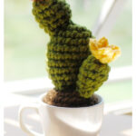 Crochet Cactus In A Cup Free Pattern