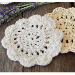 Farmhouse Style Coasters Crochet Free Pattern
