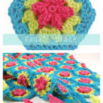Flowery Hexagon Free Crochet Pattern