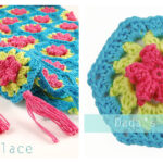 Flowery Hexagon Free Crochet Pattern