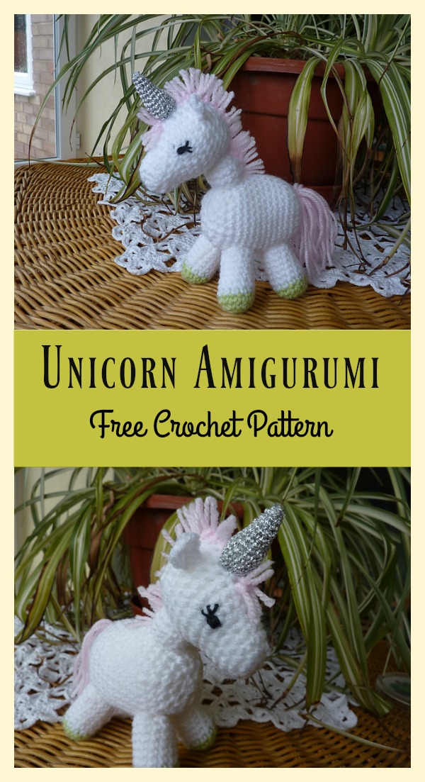 Little Unicorn Amigurumi Free Crochet Pattern