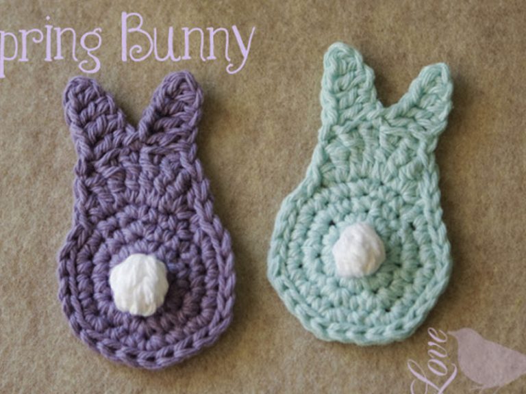 Easy Spring Bunny Free Crochet Pattern