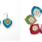 French Mini Peacock Feather Crochet Free Pattern