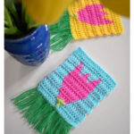 Tulip Flower In Tapestry Free Crochet Pattern