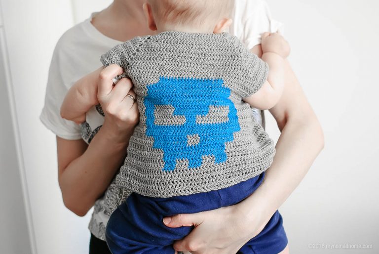 Badass Baby Cardigan Clothing Crochet Free Pattern