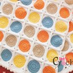 Circle Garland Blanket Crochet Free Pattern