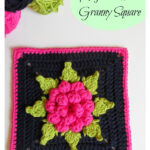 Bloom Granny Square Crochet Free Pattern