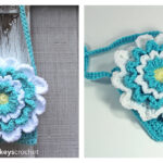 Little Girl’s Wildflower Purse Crochet Free Pattern