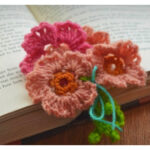 Pretty Little Flowers Bookmark Crochet Free Pattern