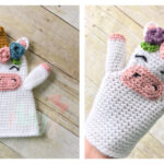 Unicorn Hand Puppet Crochet Free Pattern