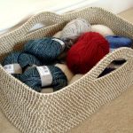 Rope Basket Crochet Free Pattern