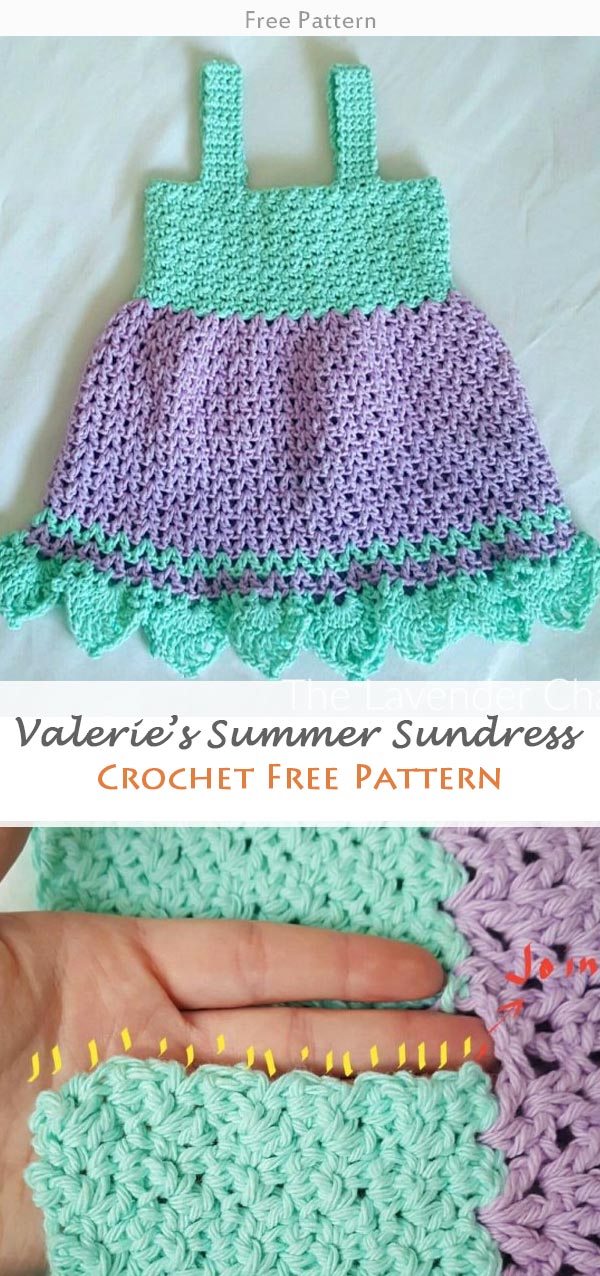 Valerie’s Summer Sundress Crochet Free Pattern
