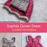 Sophia Gown Dress Crochet Free Pattern