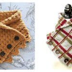 Buttoned Cowl Free Crochet Pattern