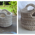 Chunky Basket Crochet Free Pattern