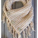 Malia Buttoned Cowl Free Crochet Pattern