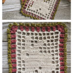 Spring Bunny Doily Crochet Free Pattern