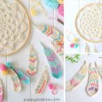 Dream Catcher Of Feathers Crochet Free Pattern