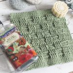 Basket Weave Stitch Washcloth Crochet Free Pattern