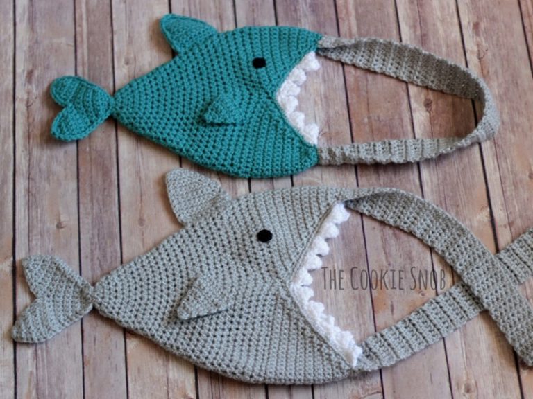 Shark Bag Crochet Free Pattern