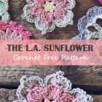 THE L.A. Sunflower Crochet Free Pattern