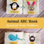 Animal ABC Book Crochet Free Pattern
