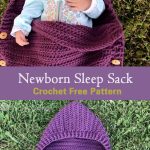 Newborn Sleep Sack Crochet Free Pattern