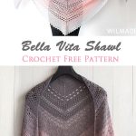 Bella Vita Shawl Crochet Free Pattern