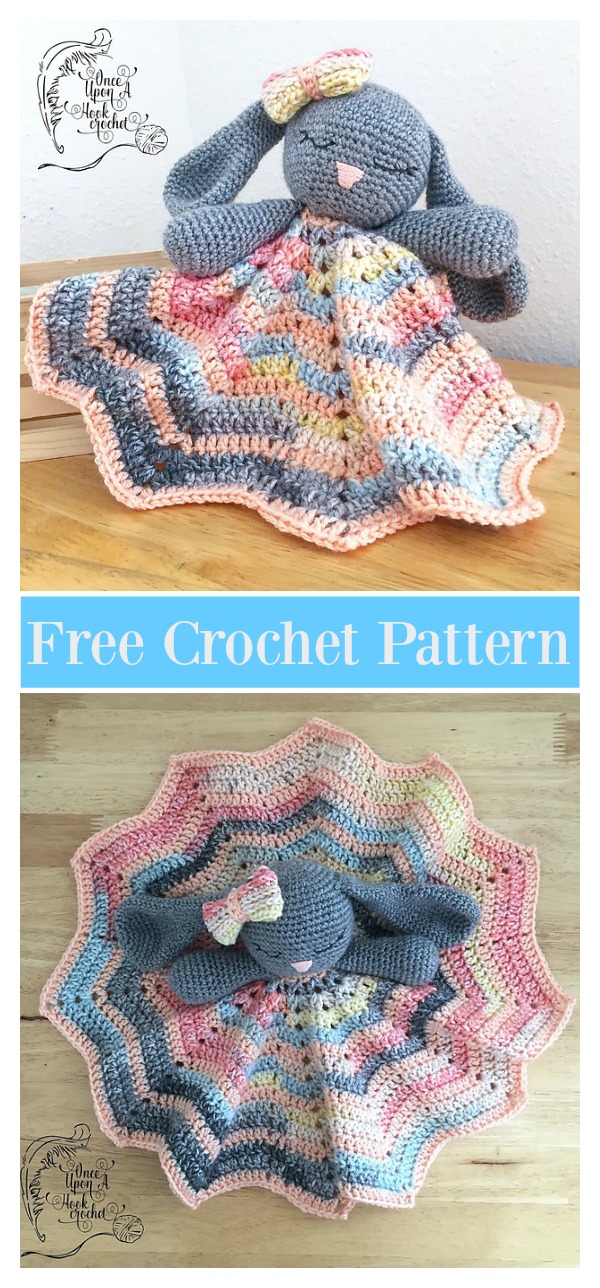 Amigurumi Baby Blanket Bunny Free Crochet Pattern