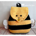 Bumble Bee Backpack Crochet Free Pattern