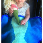 Mermaid Tail Blanket Free Crochet Pattern