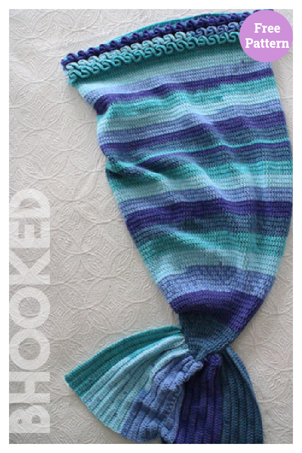 Mermaid Tail Free Crochet Pattern 