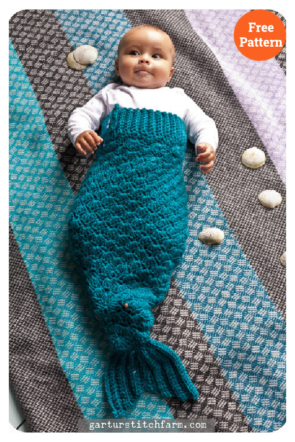 Mermaid Tail Free Crochet Pattern