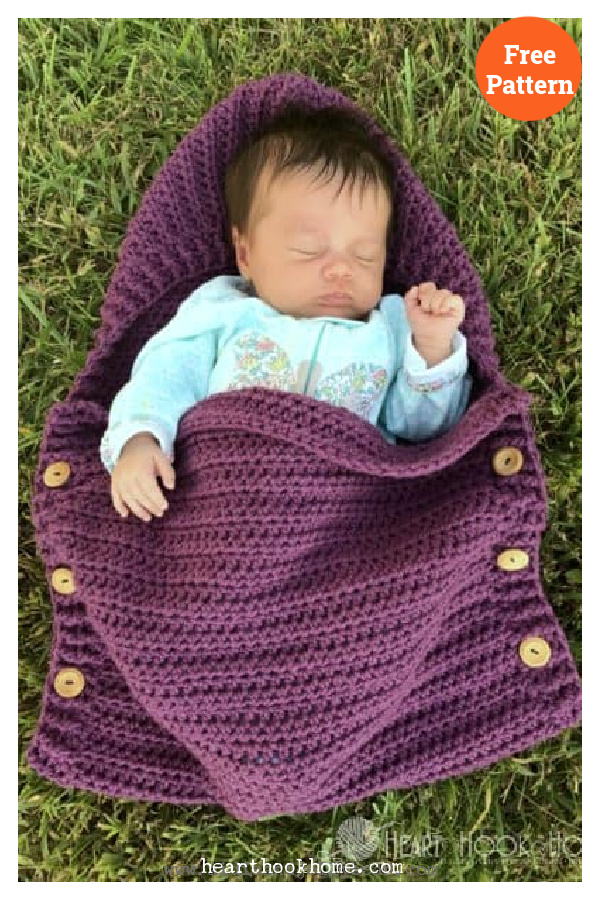 Newborn Sleep Sack Crochet Free Pattern