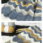 Pretty Chevron Blanket Free Crochet Pattern