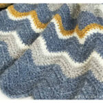 Pretty Chevron Blanket Free Crochet Pattern