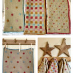 Trio of Baby Blankets Crochet Pattern