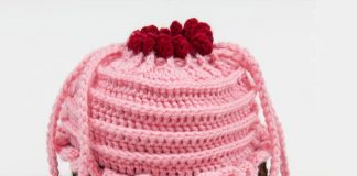 crochet cupcake purse