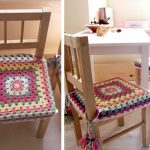 Happy Chair Cover  Crochet Free Pattern