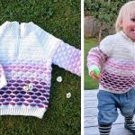 Woolly Waves Sweater Crochet Free Pattern