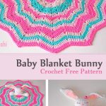 Amigurumi Baby Blanket Bunny  Crochet Free Pattern