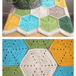 Hexagon Table Runner Crochet Free Pattern