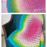 Lotus Flower Blanket Free Crochet Pattern and Video Tutorial