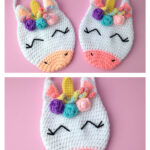 Unicorn Purse Bag Crochet Free Pattern and Video Tutorial
