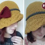 Simple Shells Cloche Hat Crochet Free Pattern