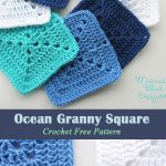 Ocean Themed Granny Square Afghan Series Crochet Pattern