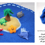 Crochet Island Play Set Free Pattern