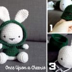 Cute Bunny in the Hood Crochet Free Pattern