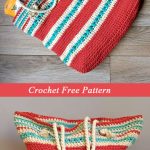 Crochet Colorful Tote Bag Free Pattern
